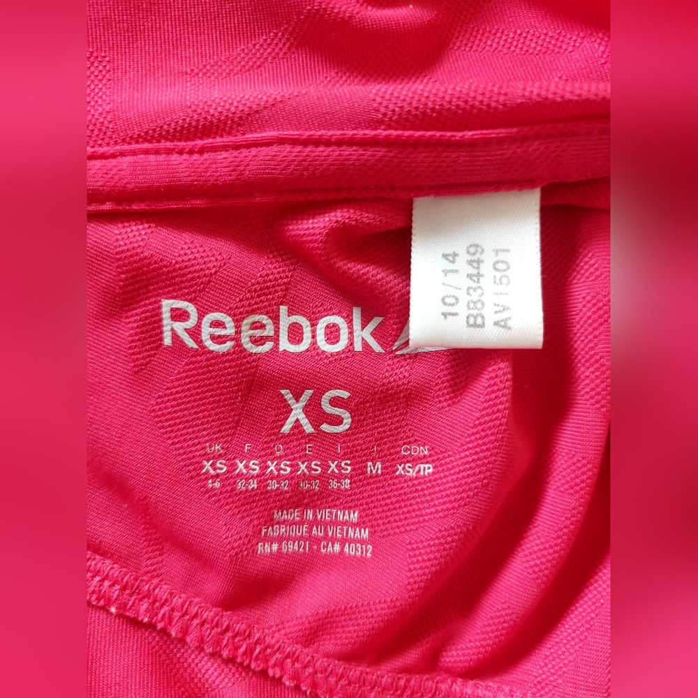 Reebok 1/4 Zip lightweight layer - size XS - Picture 6 of 9